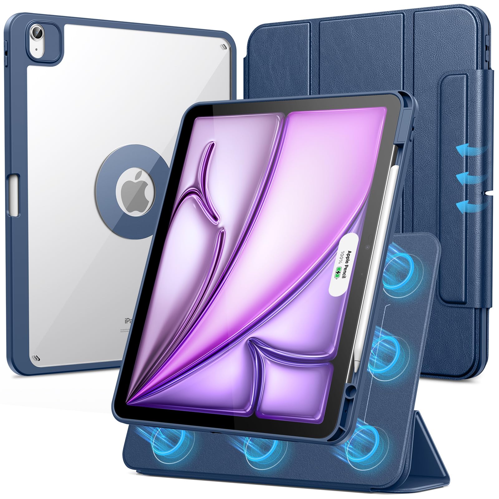 Amazon.com: SPARIN Case for iPad Air 13 Inch M3 2025/M2 2024 ((7th